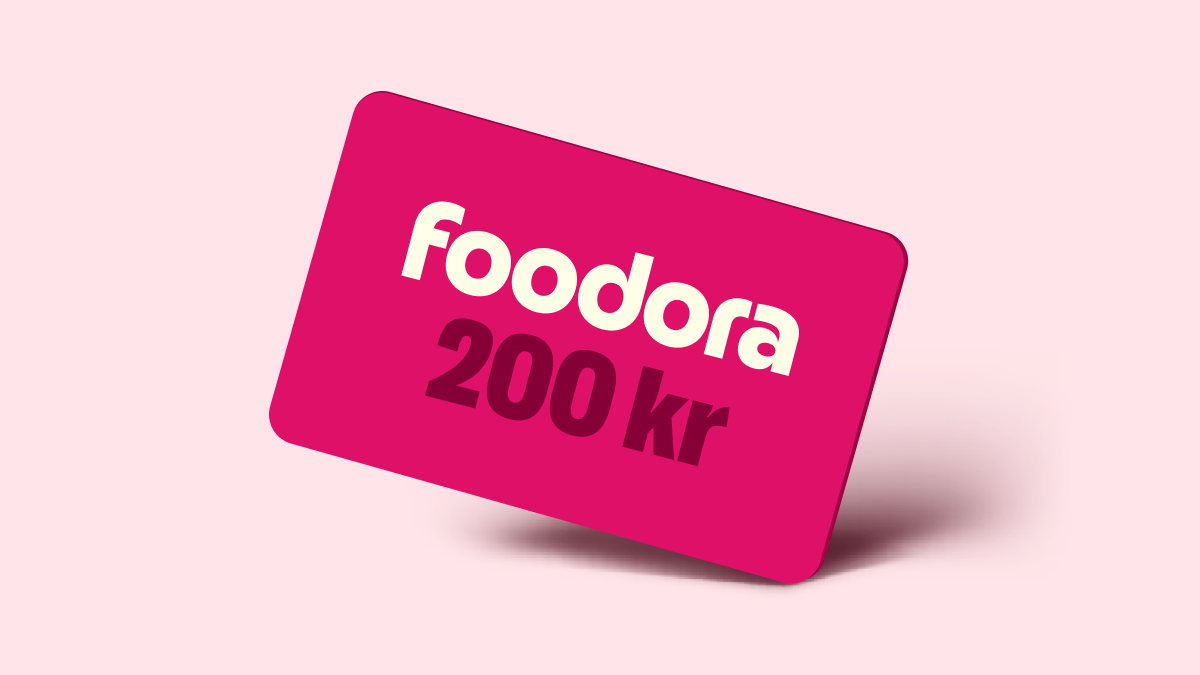 Digitalt foodora presentkort 200 kr - foodora AB